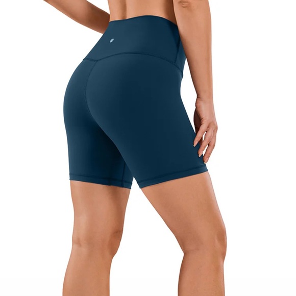 CRZ YOGA Pants - Crz Yoga Nakedfeel Origin Yoga Shorts 6'' Navy Medium 8 10